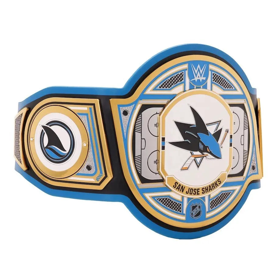 San Jose Sharks NHL Championship Belta Wrestling Title Belts