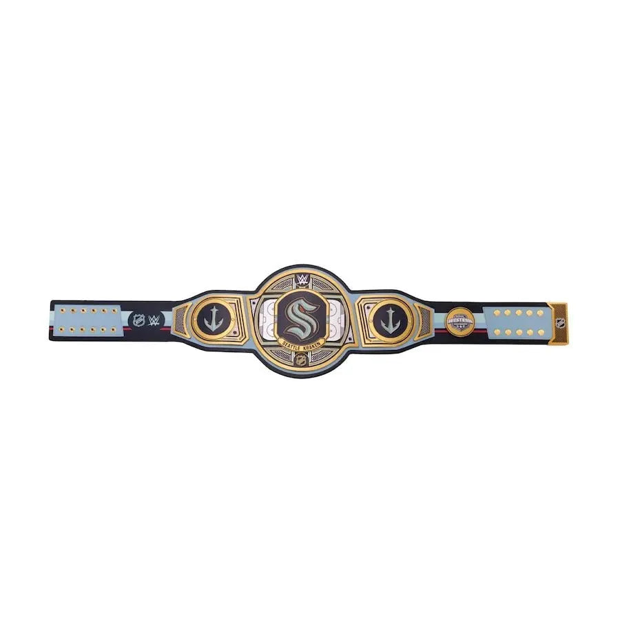 Seattle Kraken NHL Championship Belt Wrestling Title Belts