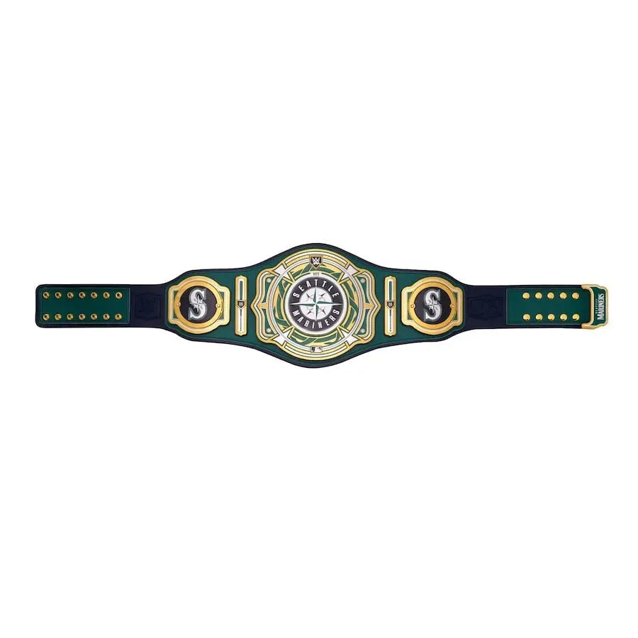 Seattle Mariners MLB Championship Belt Wrestling Title Belts
