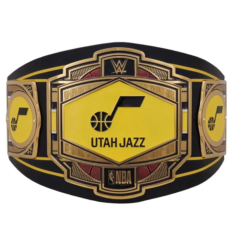 Utah Jazz NBA Championship Belt Wrestling Title Belts