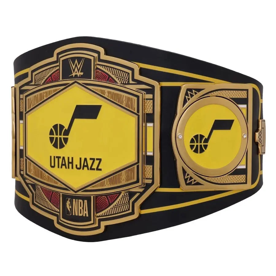 Utah Jazz NBA Championship Belt Wrestling Title Belts