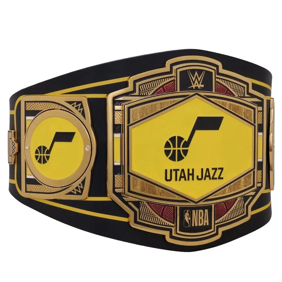 Utah Jazz NBA Championship Belt Wrestling Title Belts