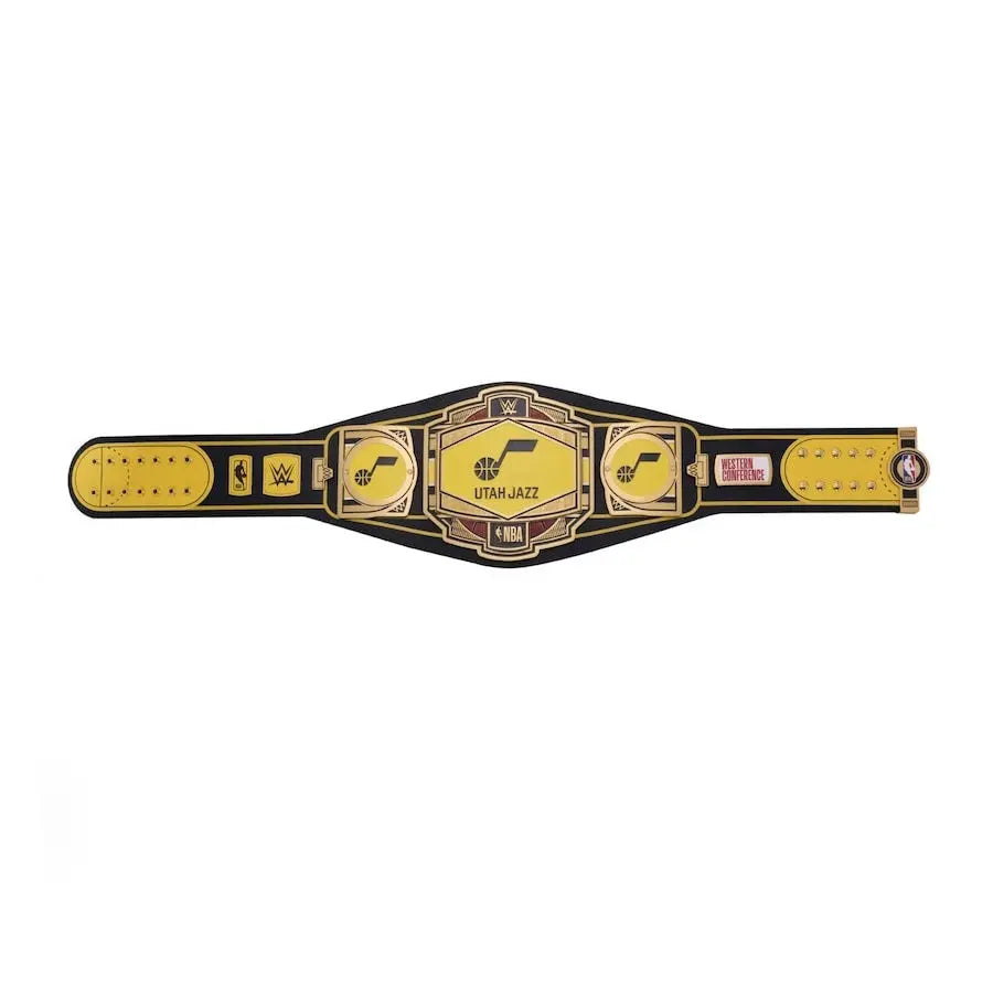 Utah Jazz NBA Championship Belt Wrestling Title Belts