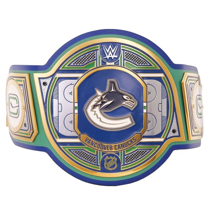 Vancouver Canucks NHL Championship Belt Wrestling Title Belts