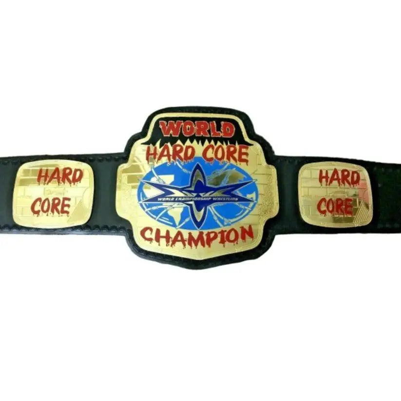WCW Hardcore Championship Replica Wrestling Title Belts