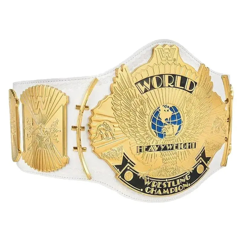 WWE White Winged Eagle Championship Wrestling Title Belts