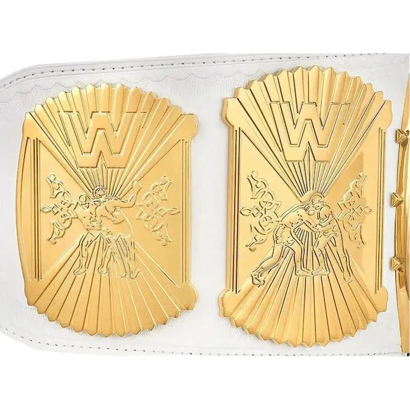 WWE White Winged Eagle Championship Wrestling Title Belts