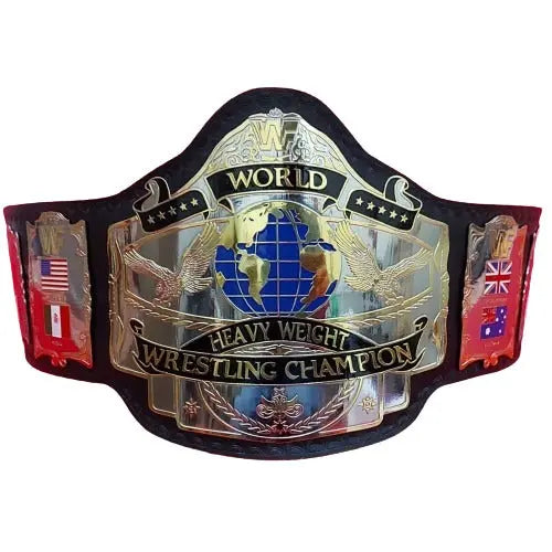 WWF Hulk Hogan '86 Wrestling Championship Wrestling Title Belts