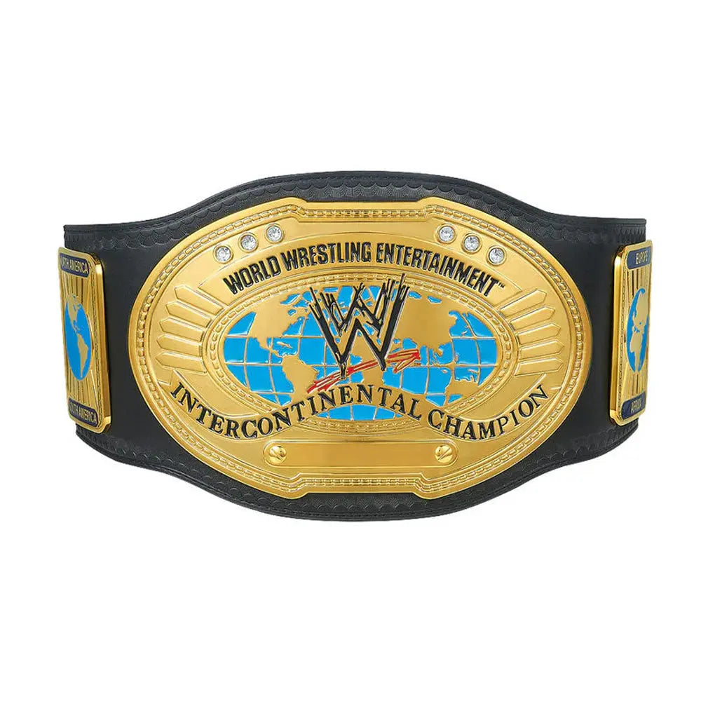 WWF Intercontinental Belt World Wrestling Federation Championship Belt Wrestling Title Belts