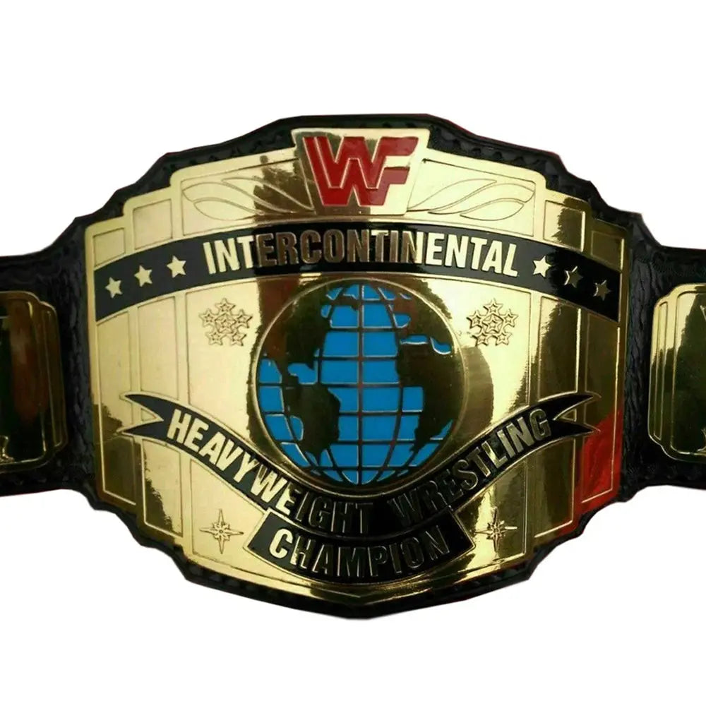WWF World Heavyweight Championship Intercontinental Title Championship Belt Wrestling Title Belts