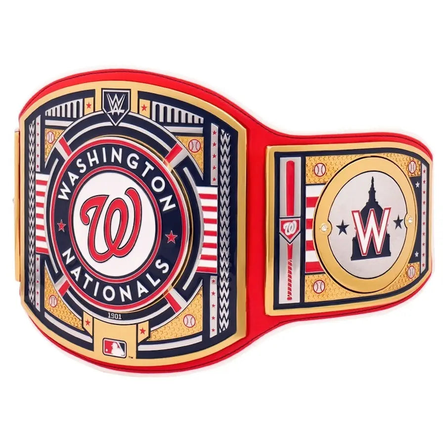 Washington Nationals MLB Championship Belt Wrestling Title Belts
