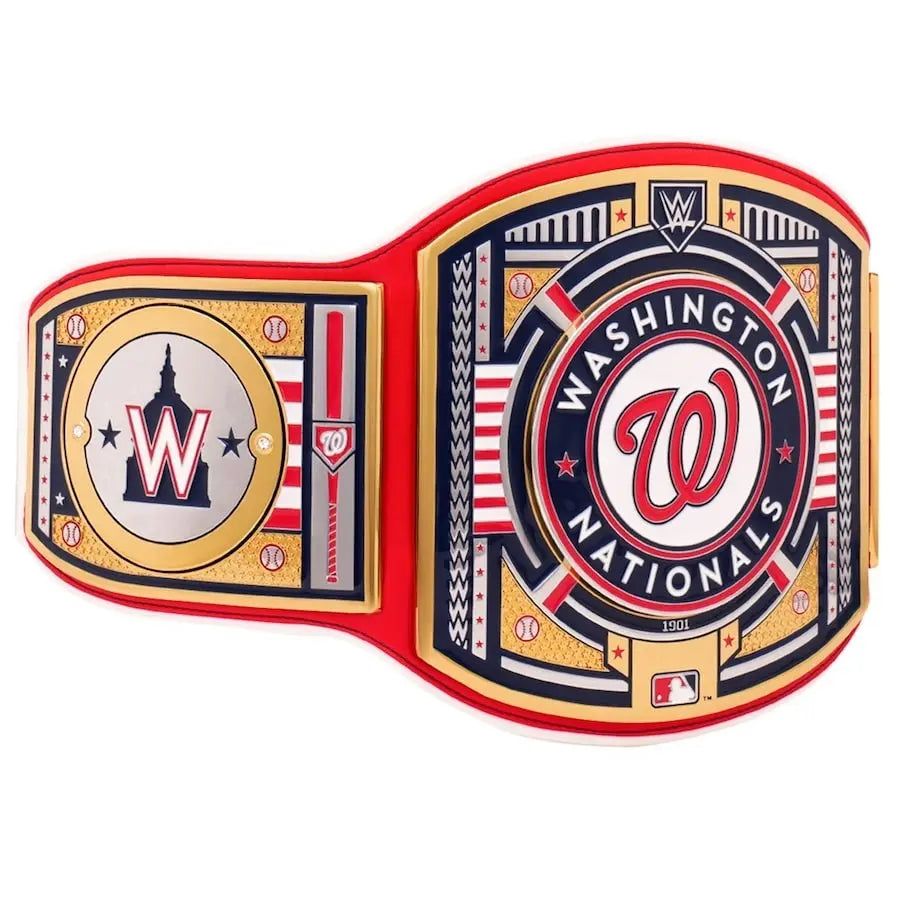 Washington Nationals MLB Championship Belt Wrestling Title Belts