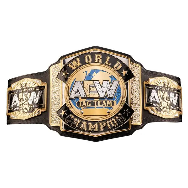AEW World Tag Team Championship Replica Belt – Elite Tag Team Title Wrestling Title Belts