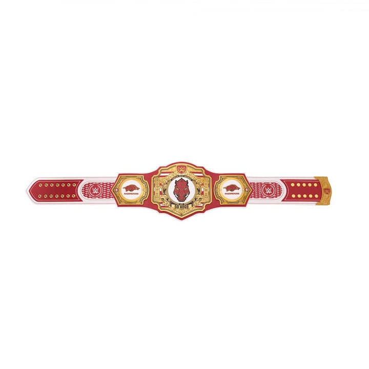 Arkansas Razorbacks WWE Legacy Title Belt Wrestling Title Belts