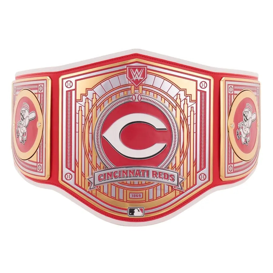 Cincinnati Reds WWE Legacy Championship Belt Wrestling Title Belts