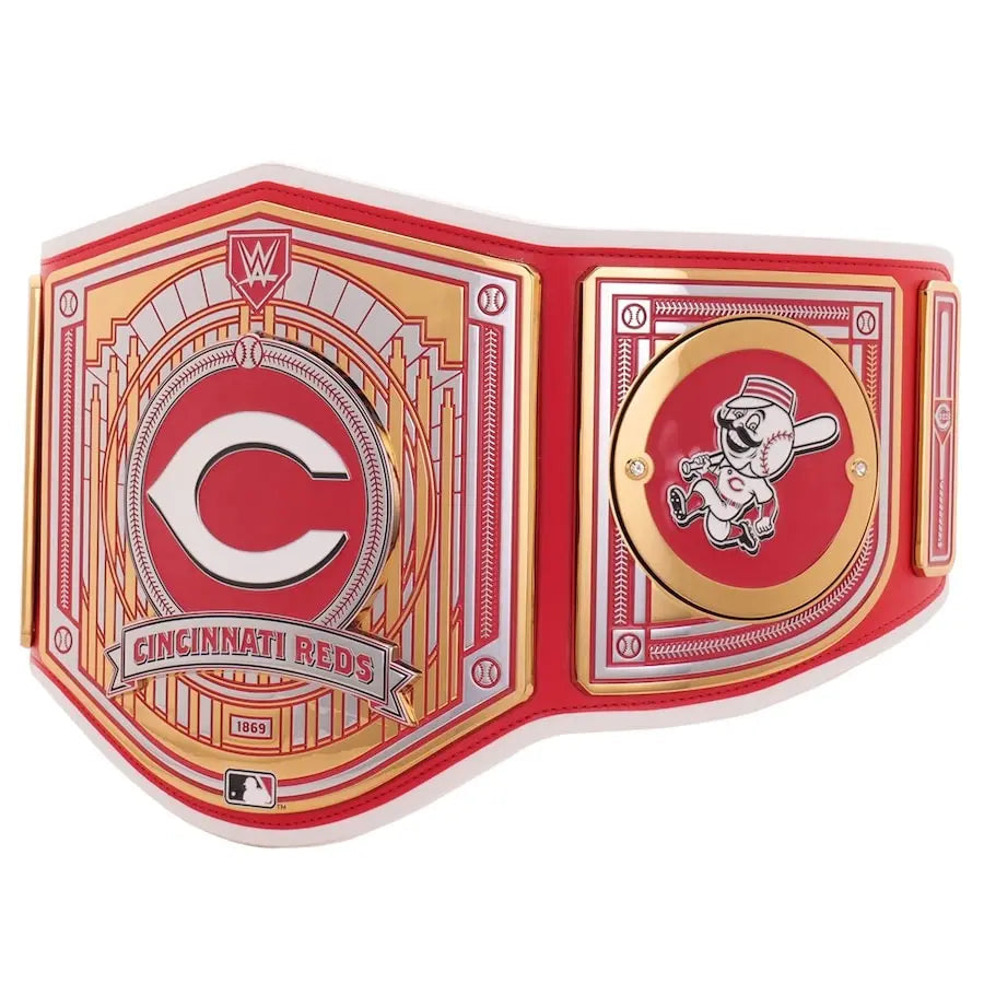 Cincinnati Reds WWE Legacy Championship Belt Wrestling Title Belts