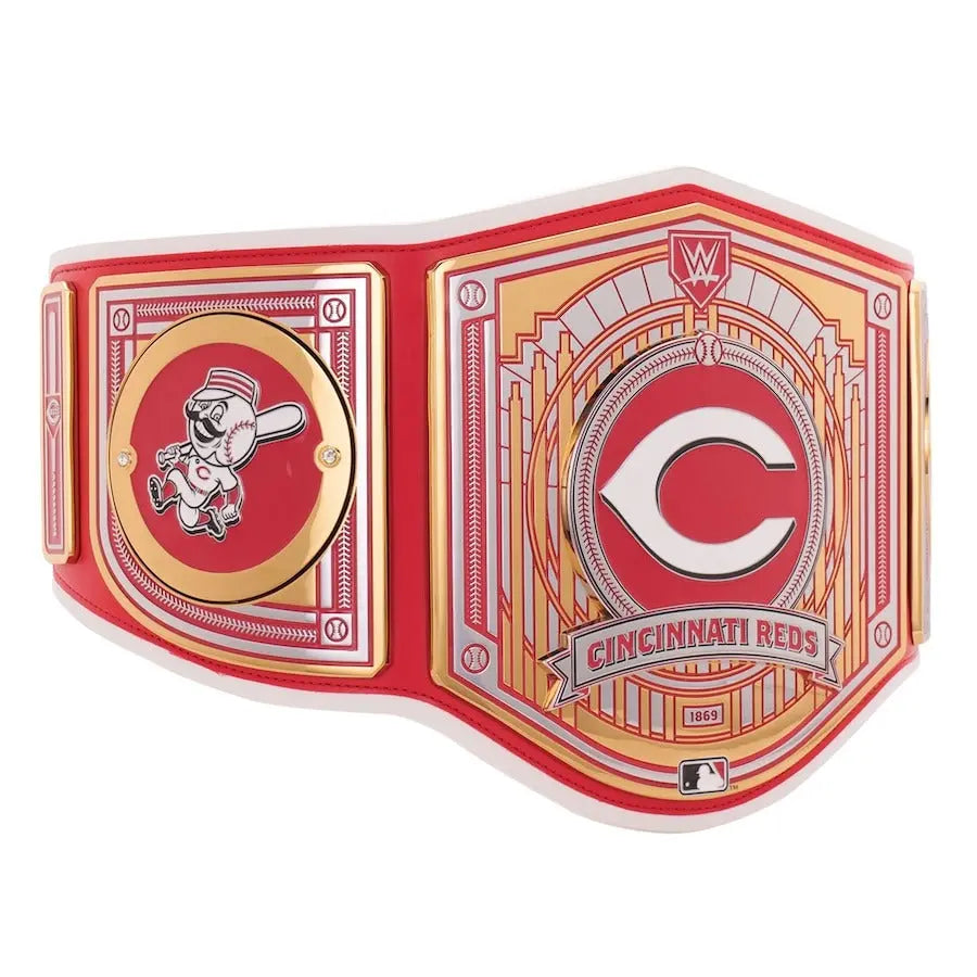 Cincinnati Reds WWE Legacy Championship Belt Wrestling Title Belts