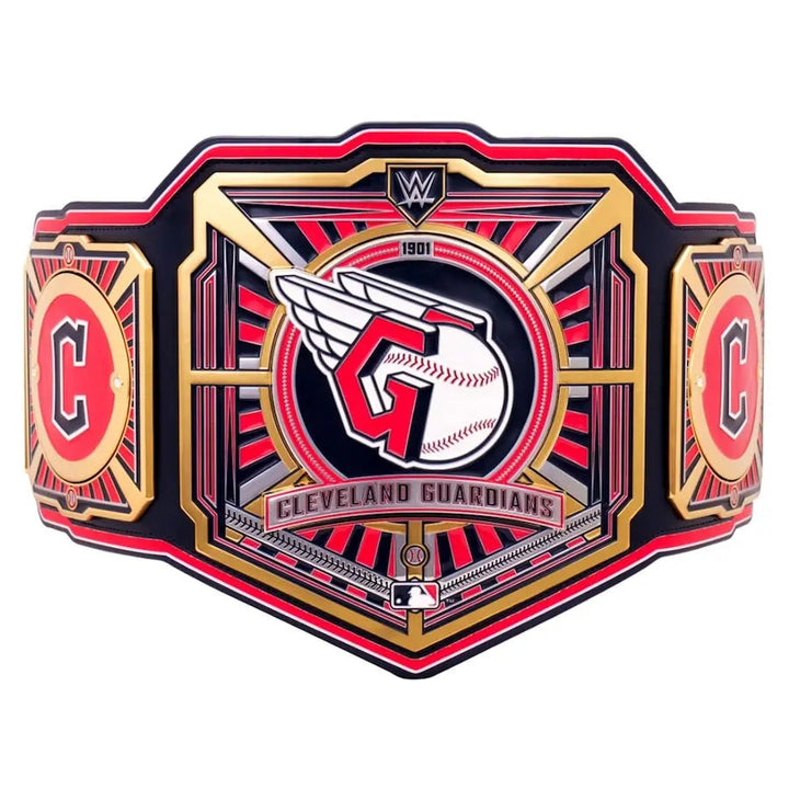 Cleveland Guardians WWE Legacy Title Wrestling Title Belts