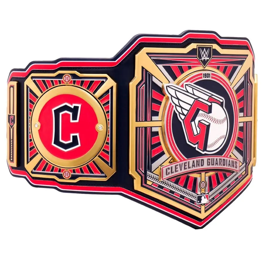 Cleveland Guardians WWE Legacy Title Wrestling Title Belts