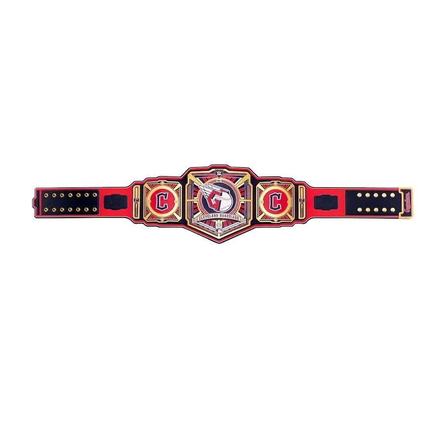 Cleveland Guardians WWE Legacy Title Wrestling Title Belts