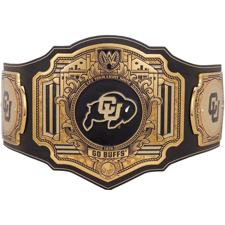 Colorado Buffaloes WWE Legacy Title Wrestling Title Belts