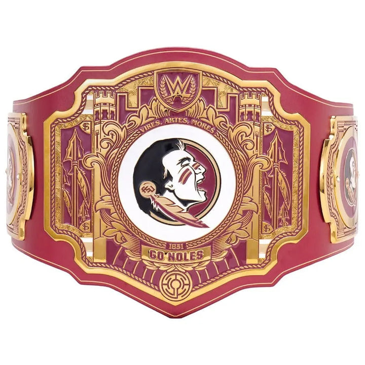 Florida State Seminoles WWE Legacy Championship Wrestling Title Belts