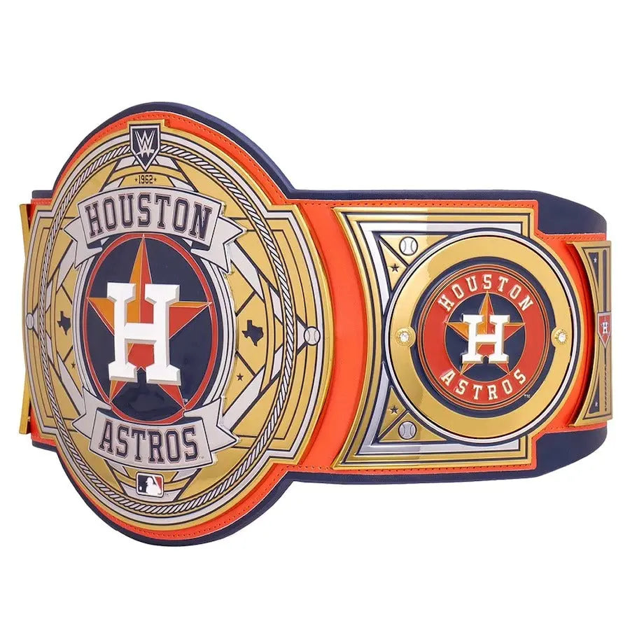 Houston Astros WWE Legacy Title Wrestling Title Belts