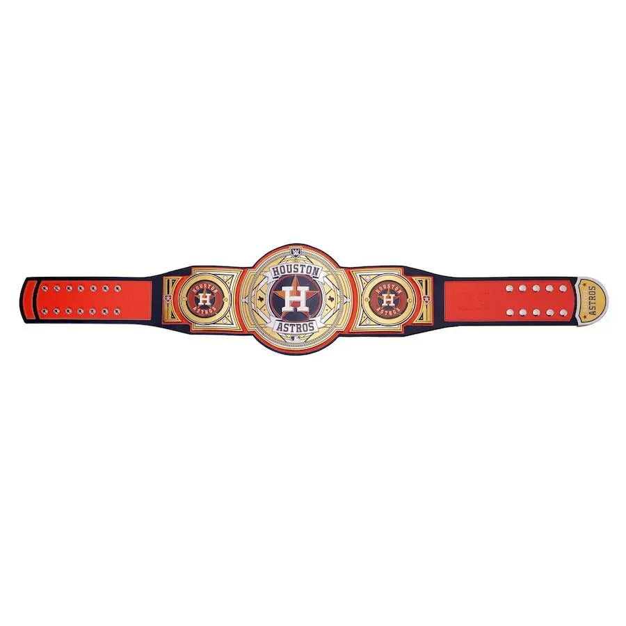 Houston Astros WWE Legacy Title Wrestling Title Belts