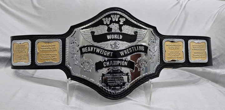 Hogan 84 Championship Belt Nickel Plated...!!! Wrestling Title Belts