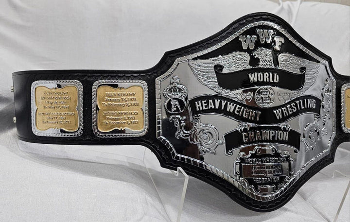 Hogan 84 Championship Belt Nickel Plated...!!! Wrestling Title Belts