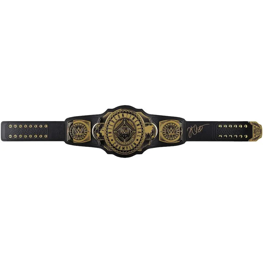Jey Uso WWE Intercontinental Championship Replica Title Belt Wrestling Title Belts
