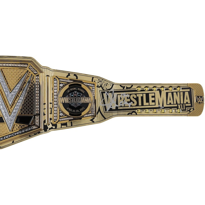 Roman Reigns WWE Autographed Tribal Chief Replica Championship Title Belt Wrestling Title Belts