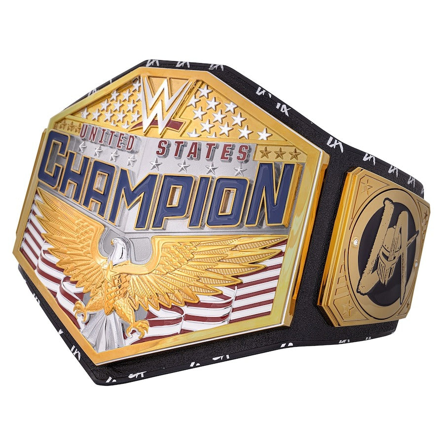 LA Knight United States Championship Belt Replica Title Wrestling Title Belts