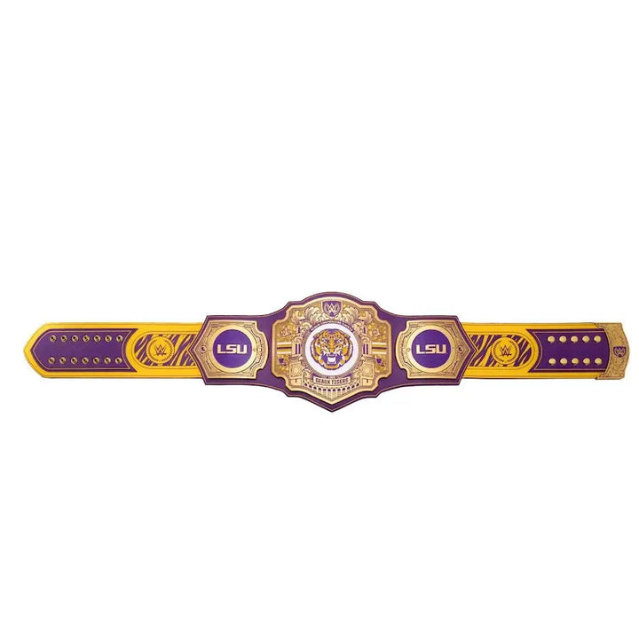 LSU Tigers WWE Legacy Title Belt Wrestling Title Belts