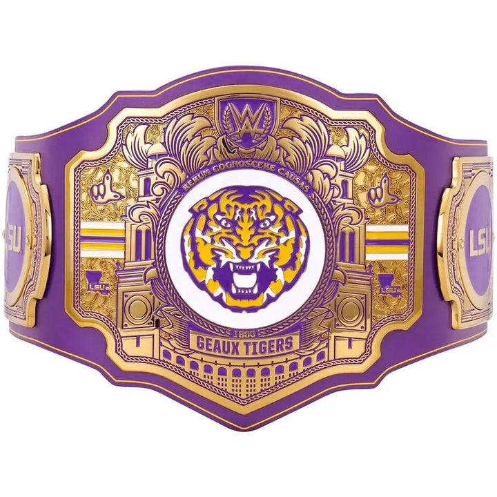LSU Tigers WWE Legacy Title Belt Wrestling Title Belts