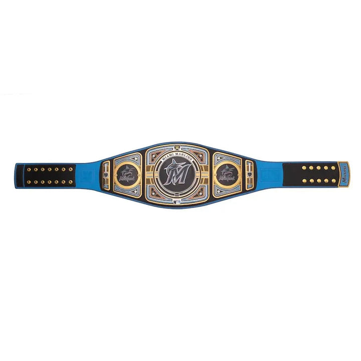 Miami Marlins WWE Legacy Title Belt Wrestling Title Belts