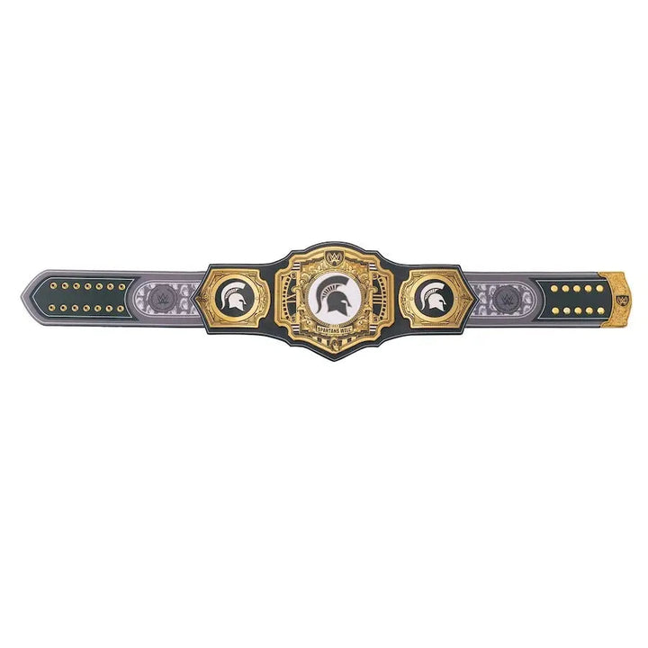 Michigan State Spartans WWE Legacy Championship Wrestling Title Belts