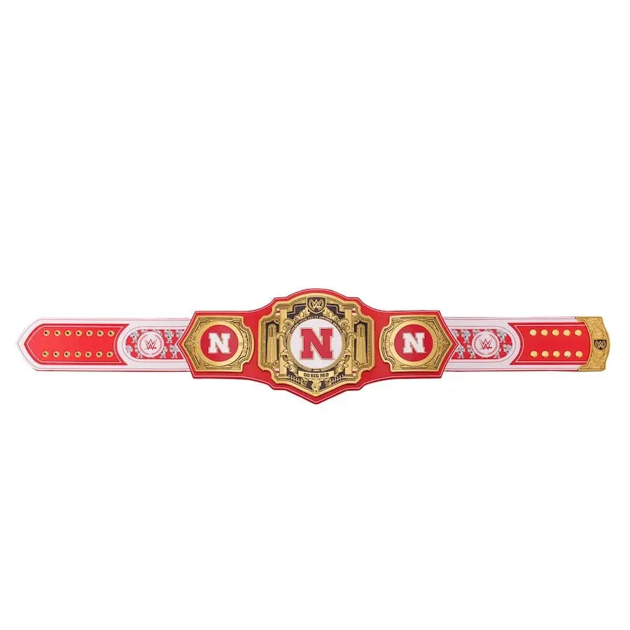 Nebraska Huskers WWE Legacy Title Wrestling Title Belts