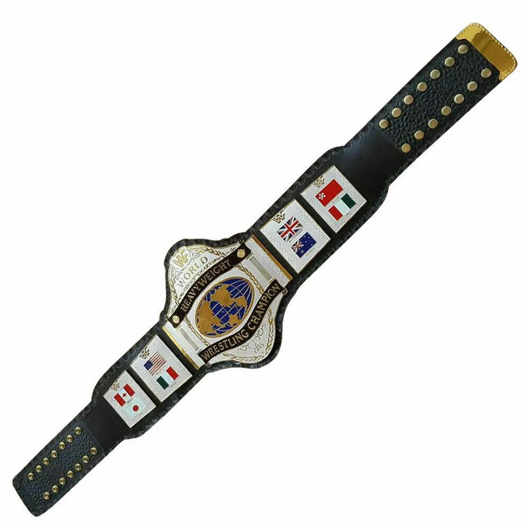 WWF HULK HOGAN 86 WORLD HEAVYWEIGHT WRESTLING CHAMPIONSHIP BELT REPLICA Wrestling Title Belts
