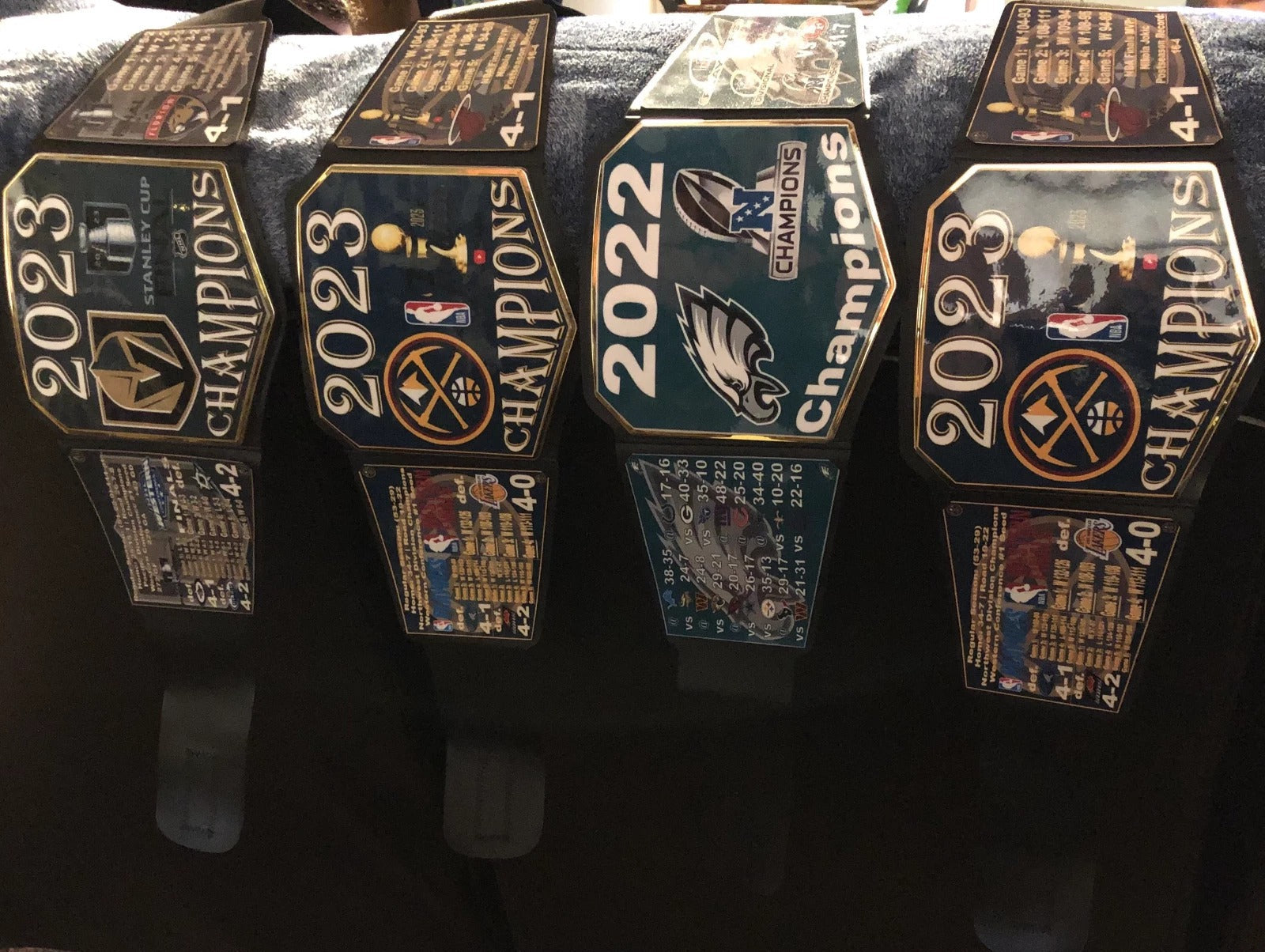 Tennessee Volunteers 2024 College Football Playoff (CFP) At-Large Title Belt Wrestling Title Belts