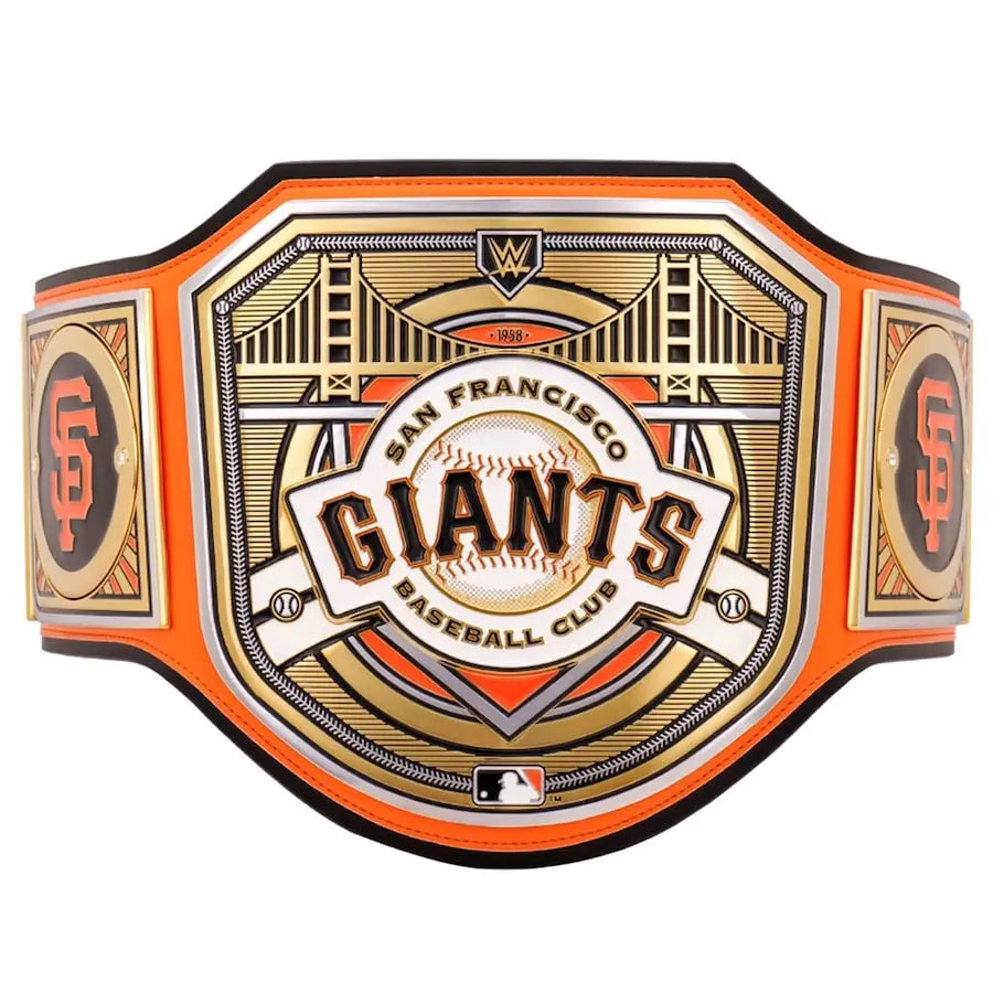 San Francisco Giants WWE Legacy Title Wrestling Title Belts