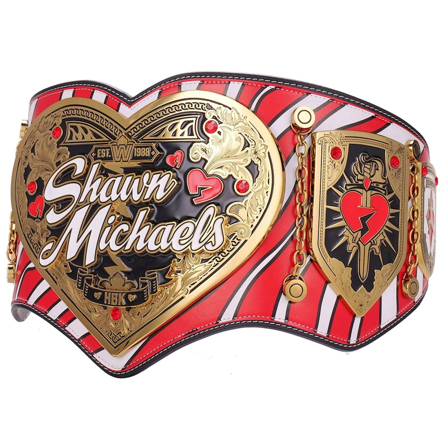 The Ultimate Warrior Signature Series Championship Replica Title Belt Wrestling Title Belts