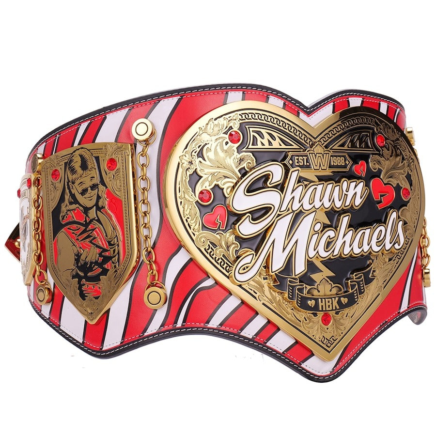 The Ultimate Warrior Signature Series Championship Replica Title Belt Wrestling Title Belts
