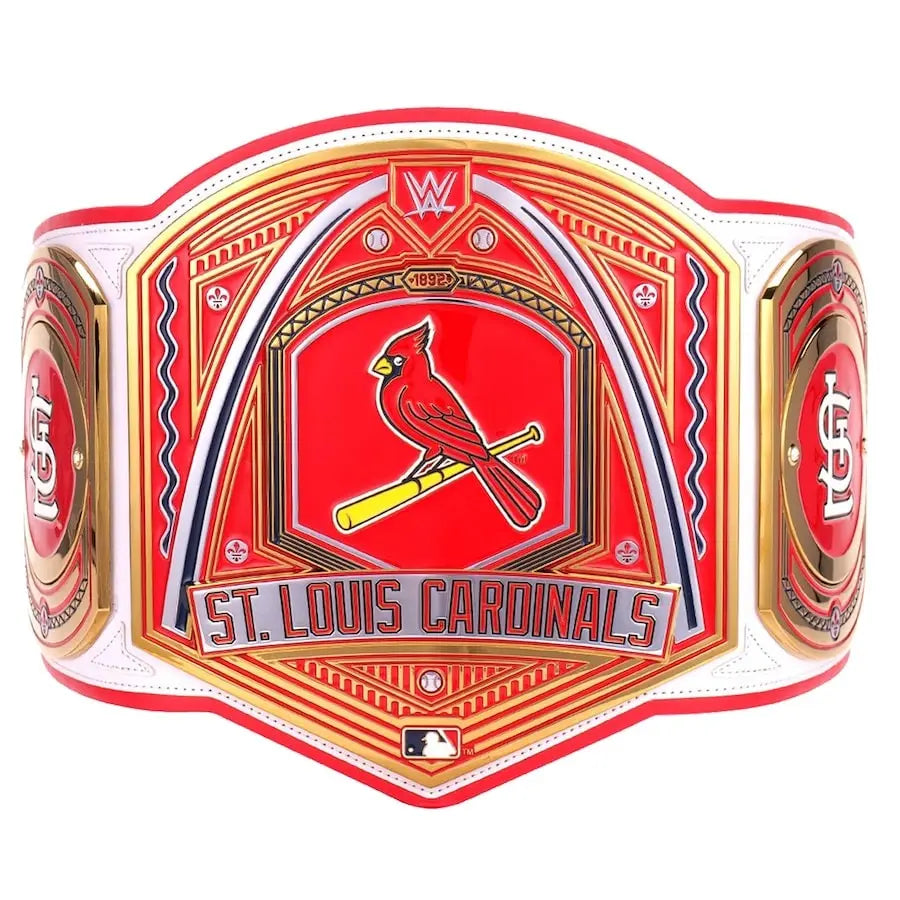 St. Louis Cardinals WWE Legacy Title Wrestling Title Belts