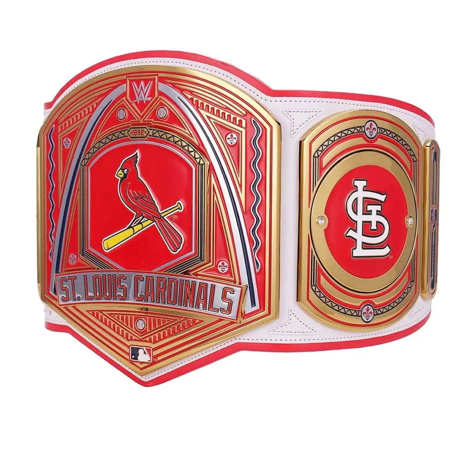 St. Louis Cardinals WWE Legacy Title Wrestling Title Belts