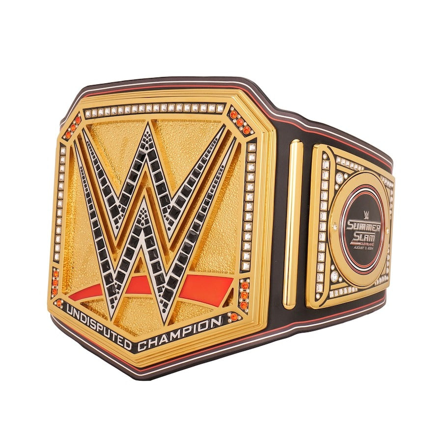 SummerSlam 2024 Undisputed Championship Limited Edition Replica Title Belt Wrestling Title Belts