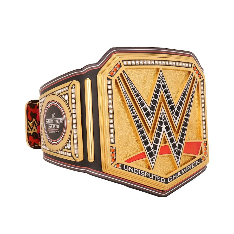 SummerSlam 2024 Undisputed Championship Limited Edition Replica Title Belt Wrestling Title Belts