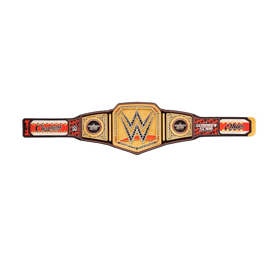 SummerSlam 2024 Undisputed Championship Limited Edition Replica Title Belt Wrestling Title Belts