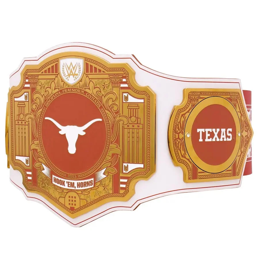 Texas Longhorns WWE Legacy Title Wrestling Title Belts
