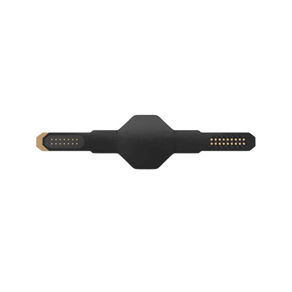 Black UFC legacy championship belt blank design with gold accents from Wrestling Title Belts